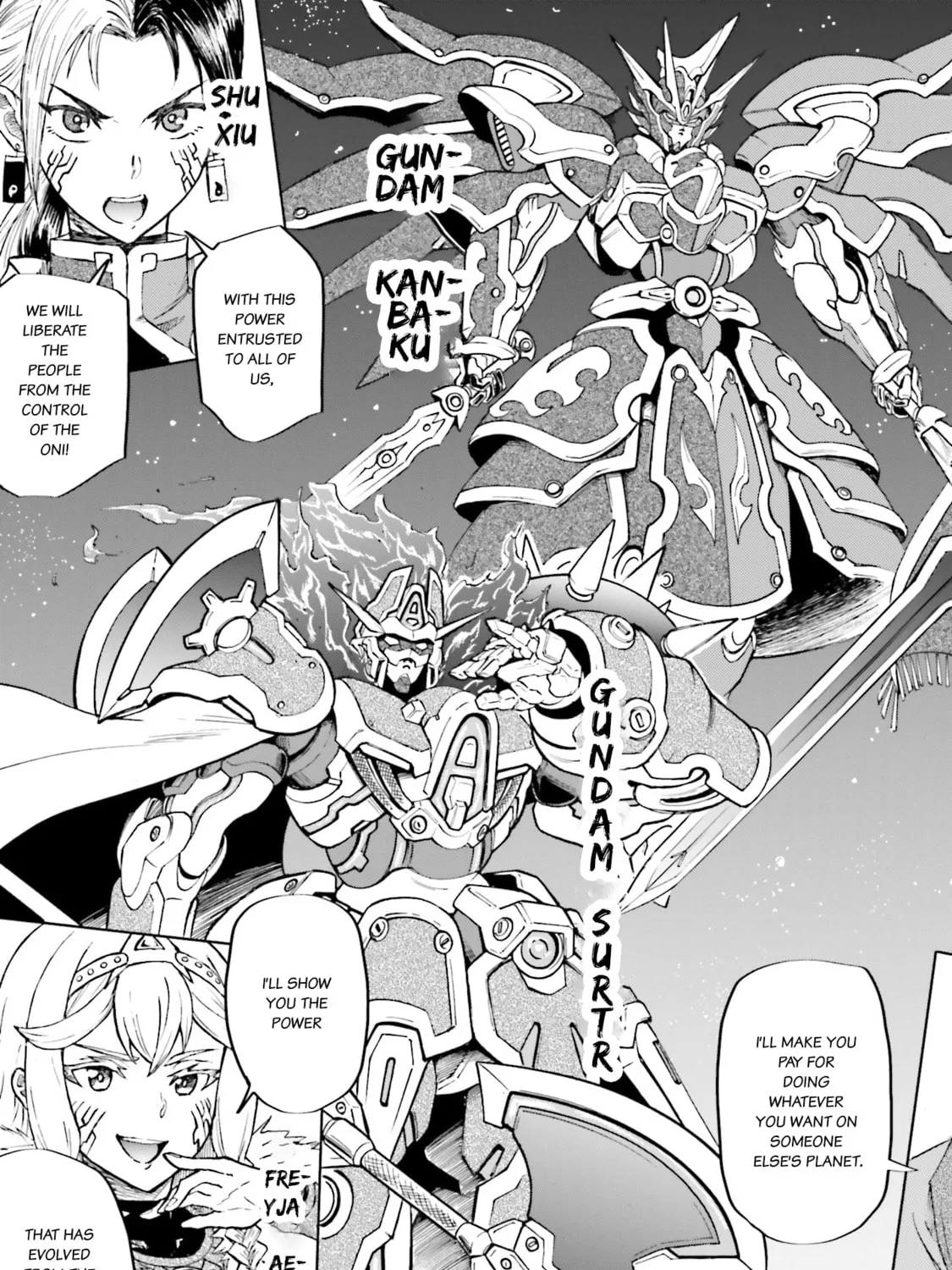 Mobile War History Gundam Burai Chapter 34 page 63 - 