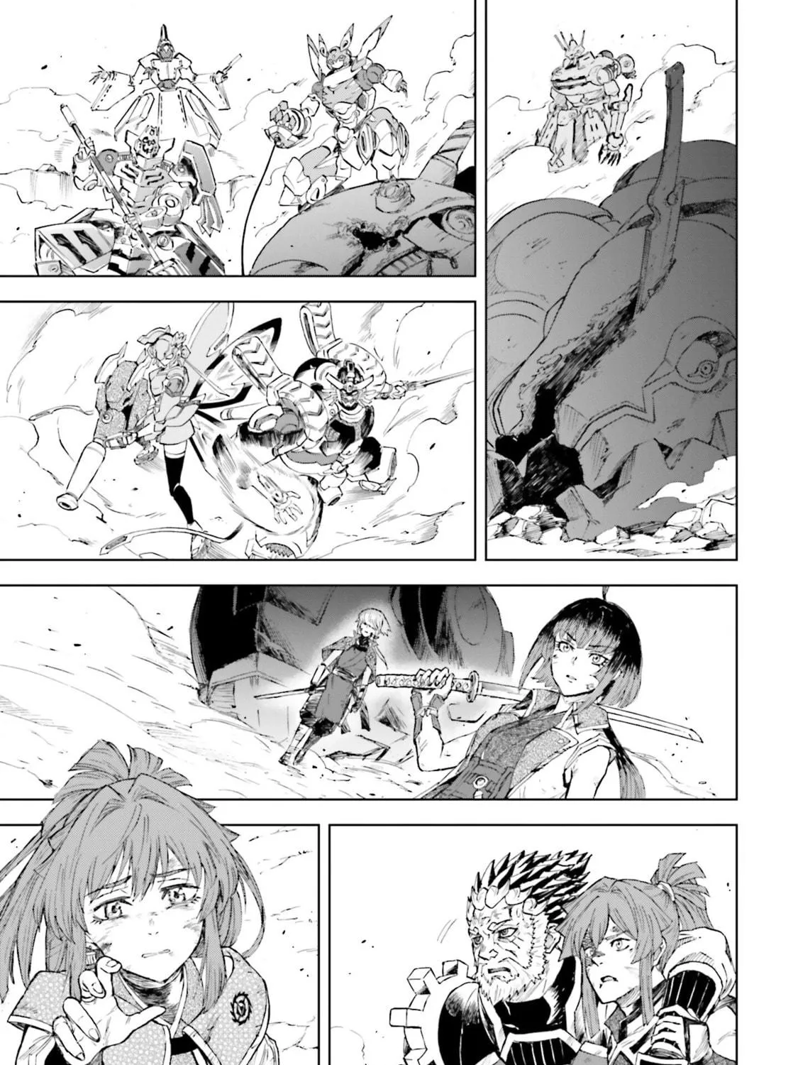Mobile War History Gundam Burai Chapter 35 page 49 - 