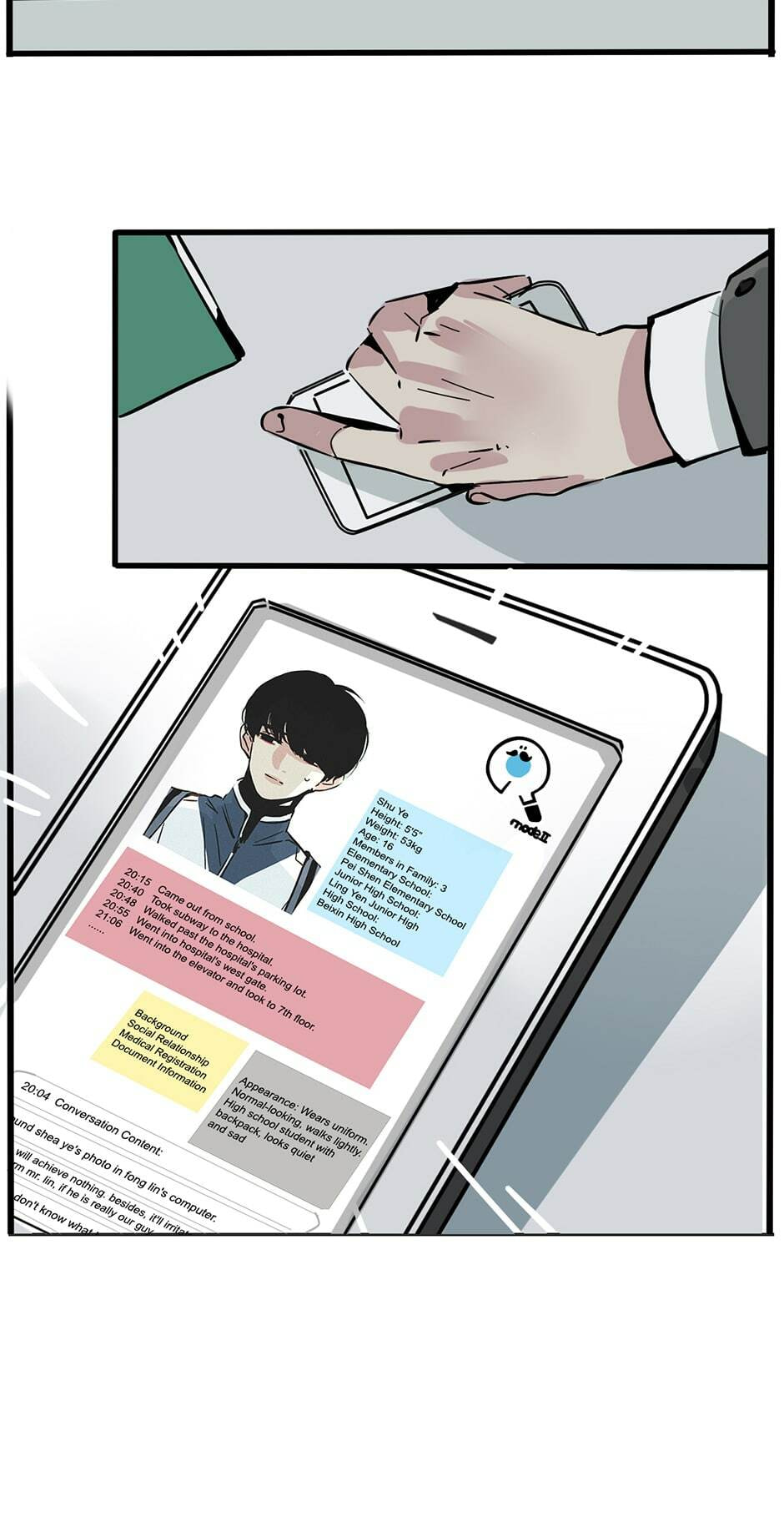 Read Mode II (Colored) chapter 34.1 image 8 on Lezhin