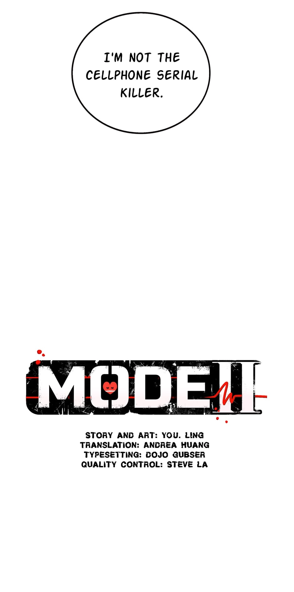 Read MODE Ⅱ chapter 15.1 image 1 on Lezhin