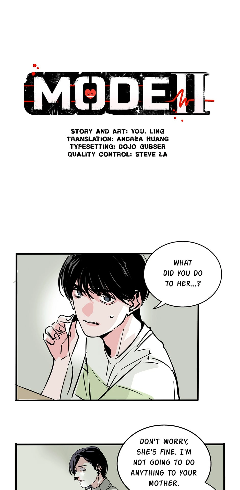 Read MODE Ⅱ chapter 21.1 image 0 on Lezhin