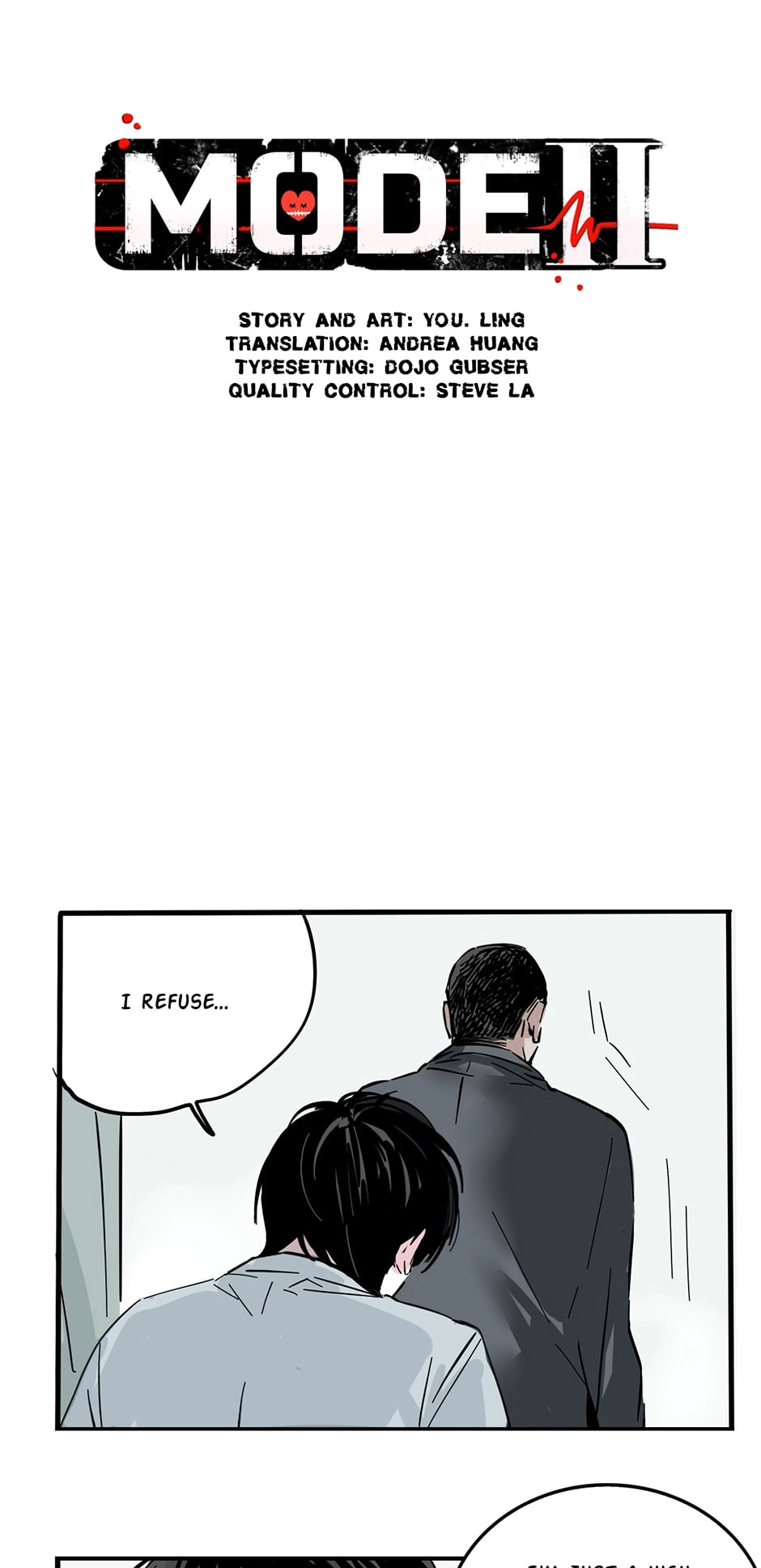 Read MODE Ⅱ chapter 26.1 image 0 on Lezhin