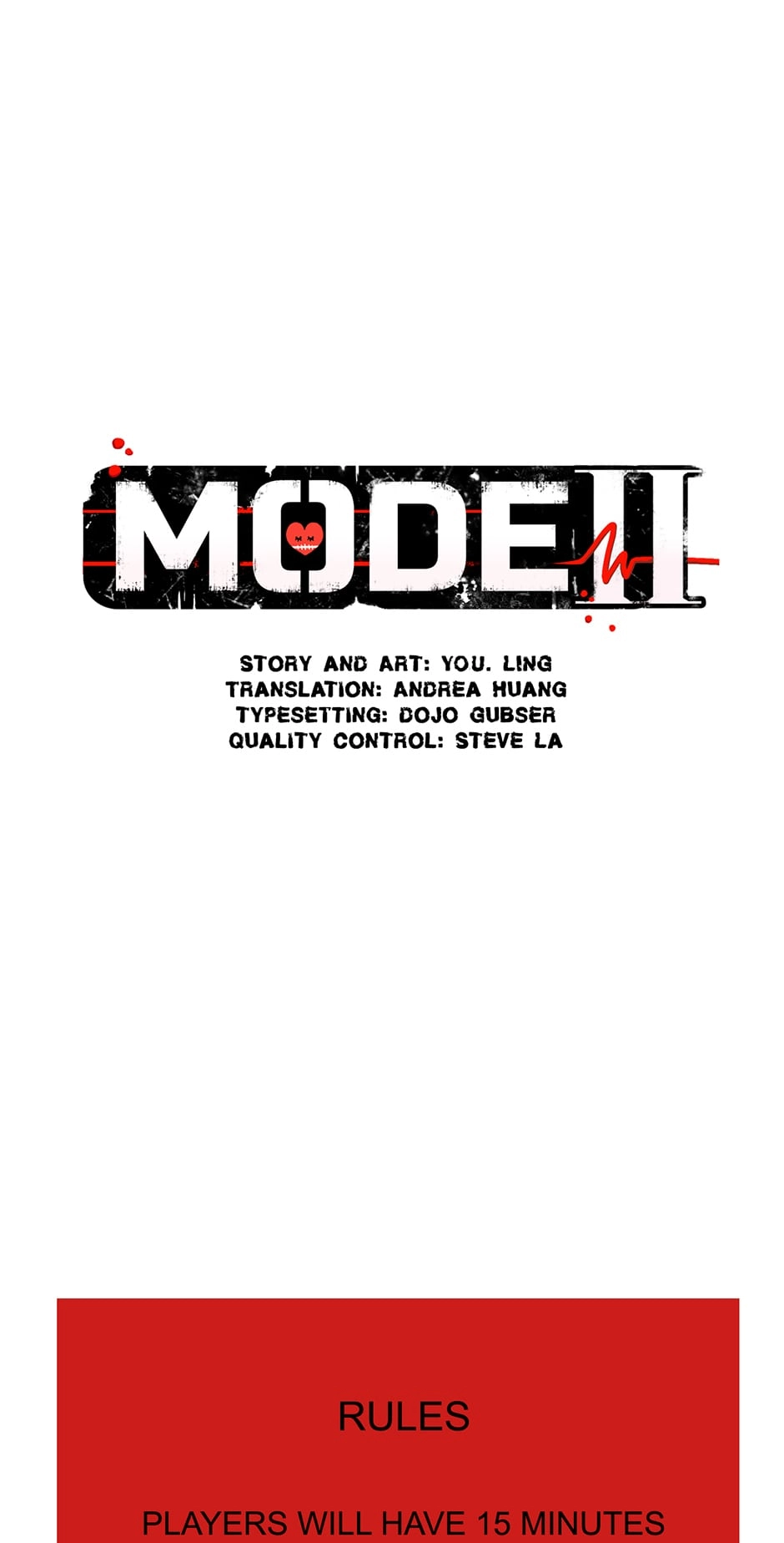 Read MODE Ⅱ chapter 29.1 image 0 on Lezhin