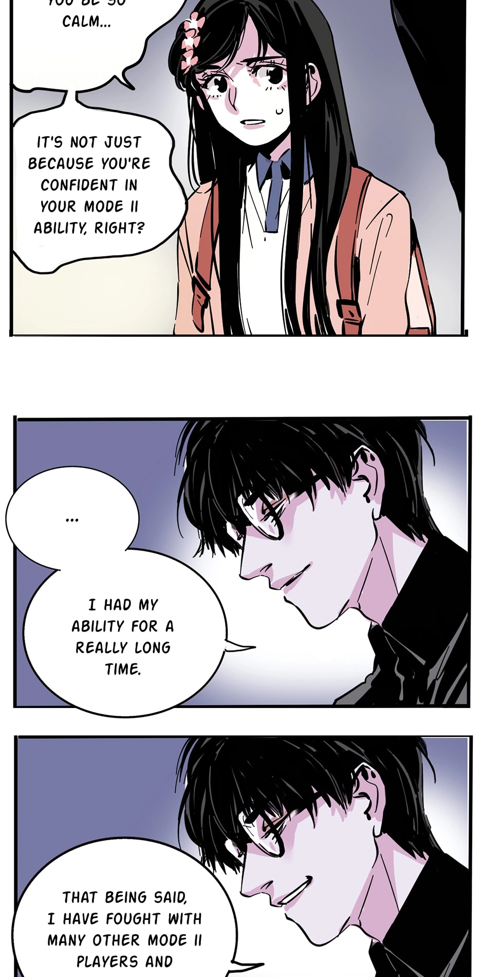 Read MODE Ⅱ chapter 57 image 9 on Lezhin