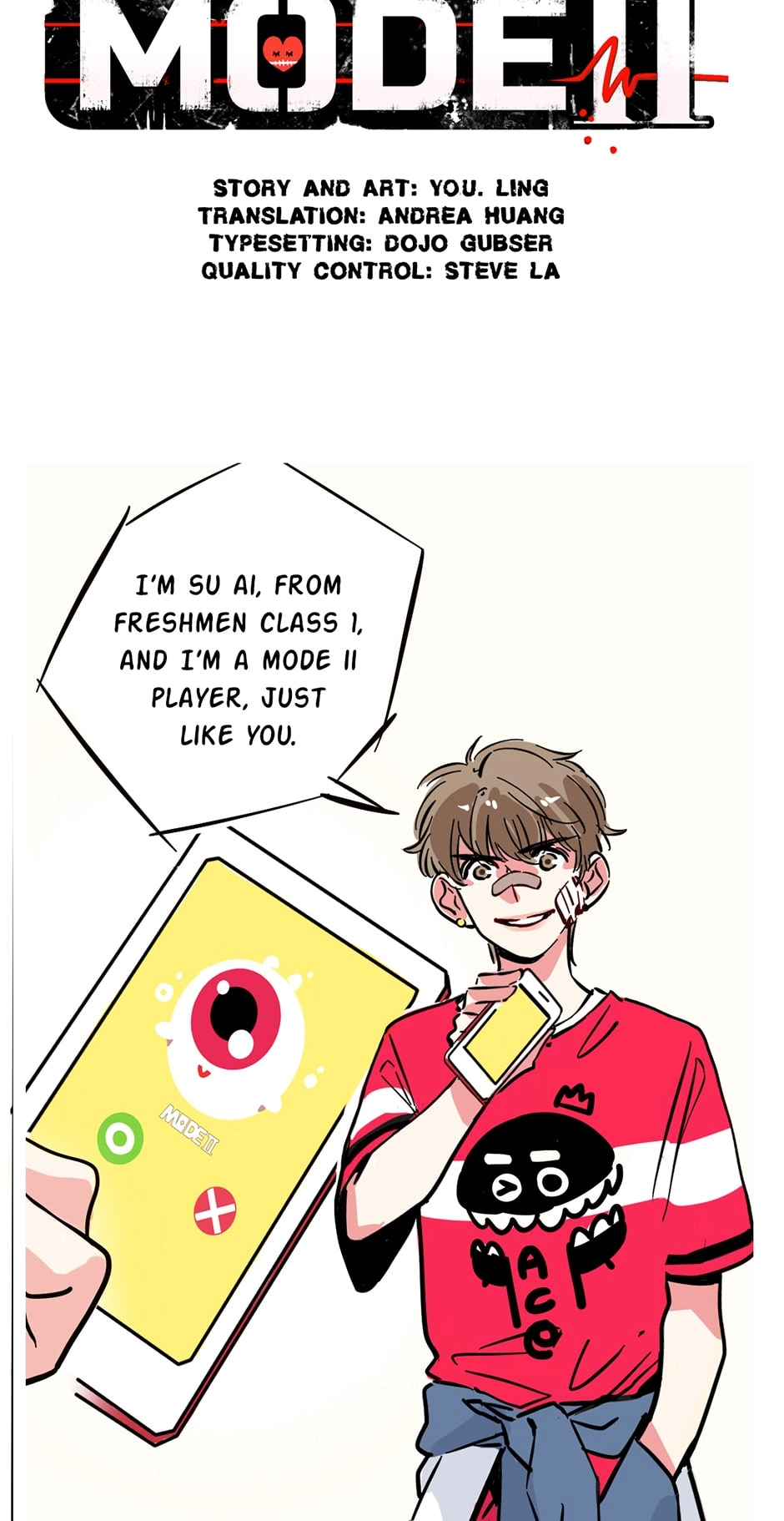 Read MODE Ⅱ chapter 7 image 1 on Lezhin