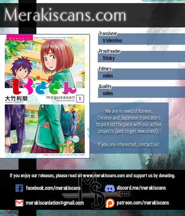 Read Mogusa-san chapter 7 image 0 on Lezhin
