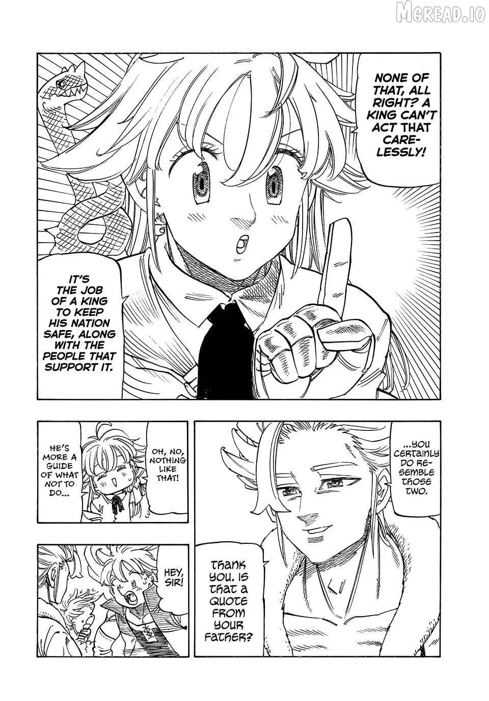 Mokushiroku no Yonkishi Chapter 239 page 8 - 
