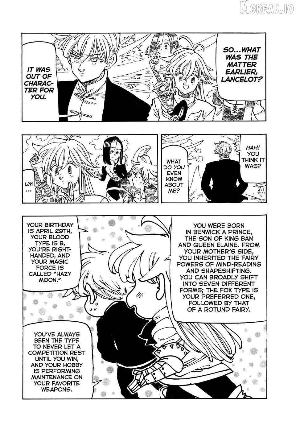 Mokushiroku no Yonkishi Chapter 240 page 10 - 