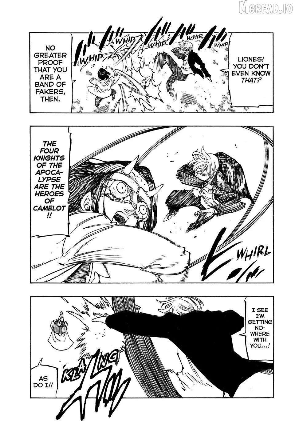 Mokushiroku no Yonkishi Chapter 241 page 3 - 