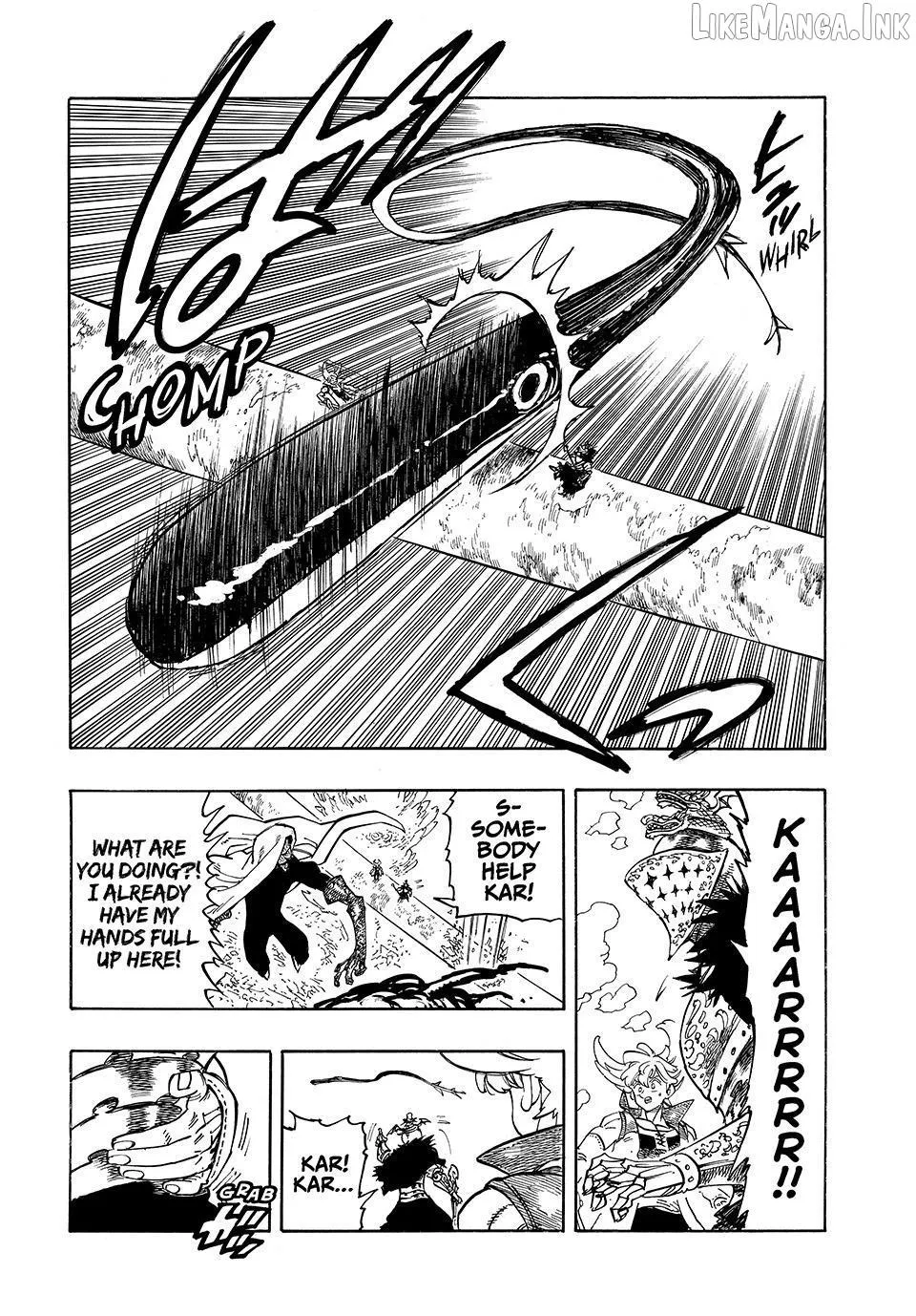 Mokushiroku no Yonkishi Chapter 242 page 8 - 