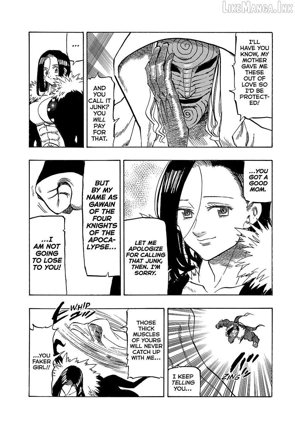 Mokushiroku no Yonkishi Chapter 243 page 7 - 