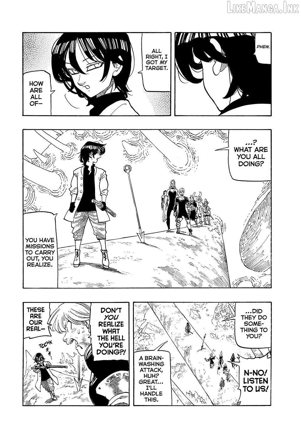 Mokushiroku no Yonkishi Chapter 244 page 2 - 