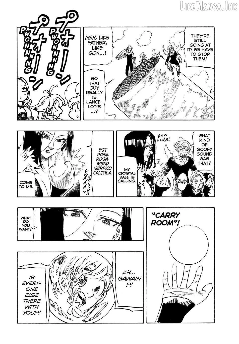 Mokushiroku no Yonkishi Chapter 244 page 18 - 