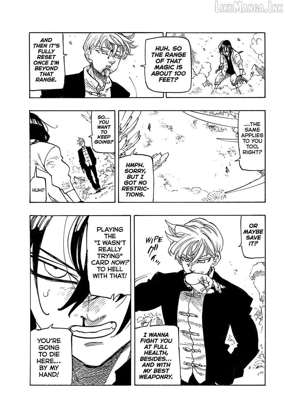 Mokushiroku no Yonkishi Chapter 245 page 15 - 