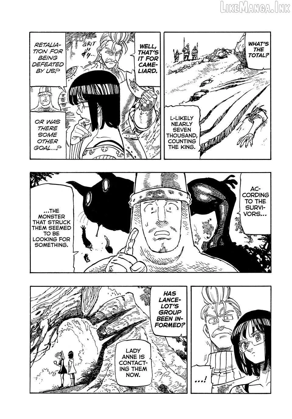 Mokushiroku no Yonkishi Chapter 245 page 3 - 