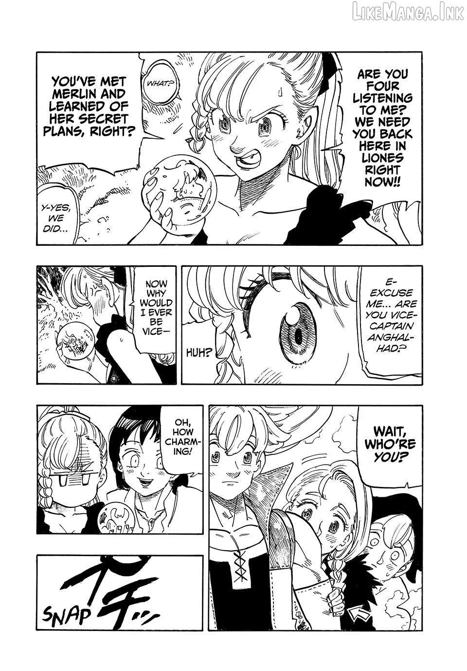Mokushiroku no Yonkishi Chapter 245 page 4 - 