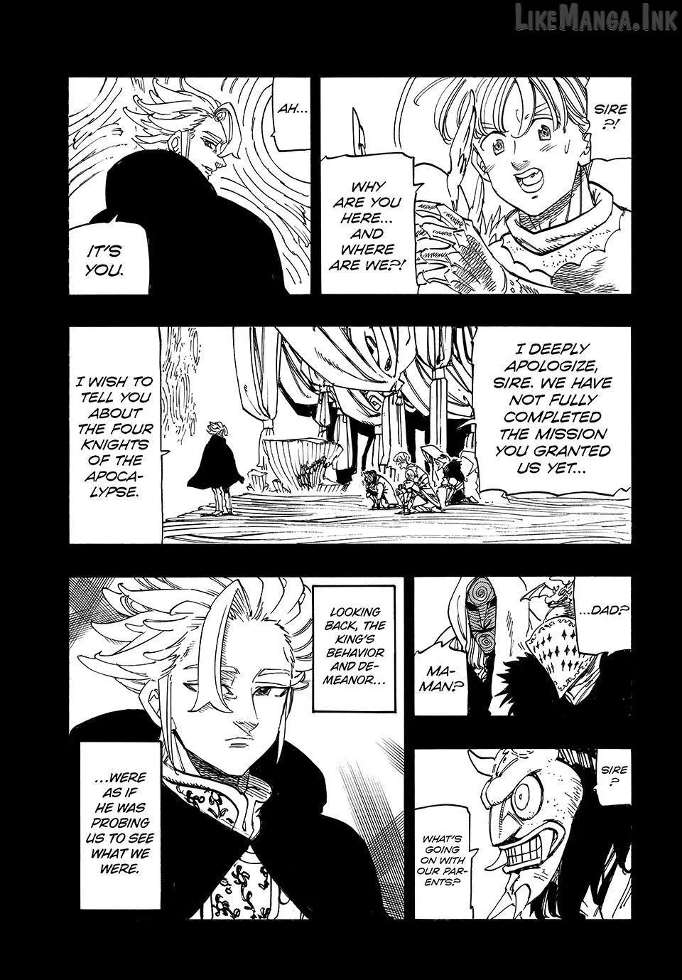 Mokushiroku no Yonkishi Chapter 246 page 3 - 