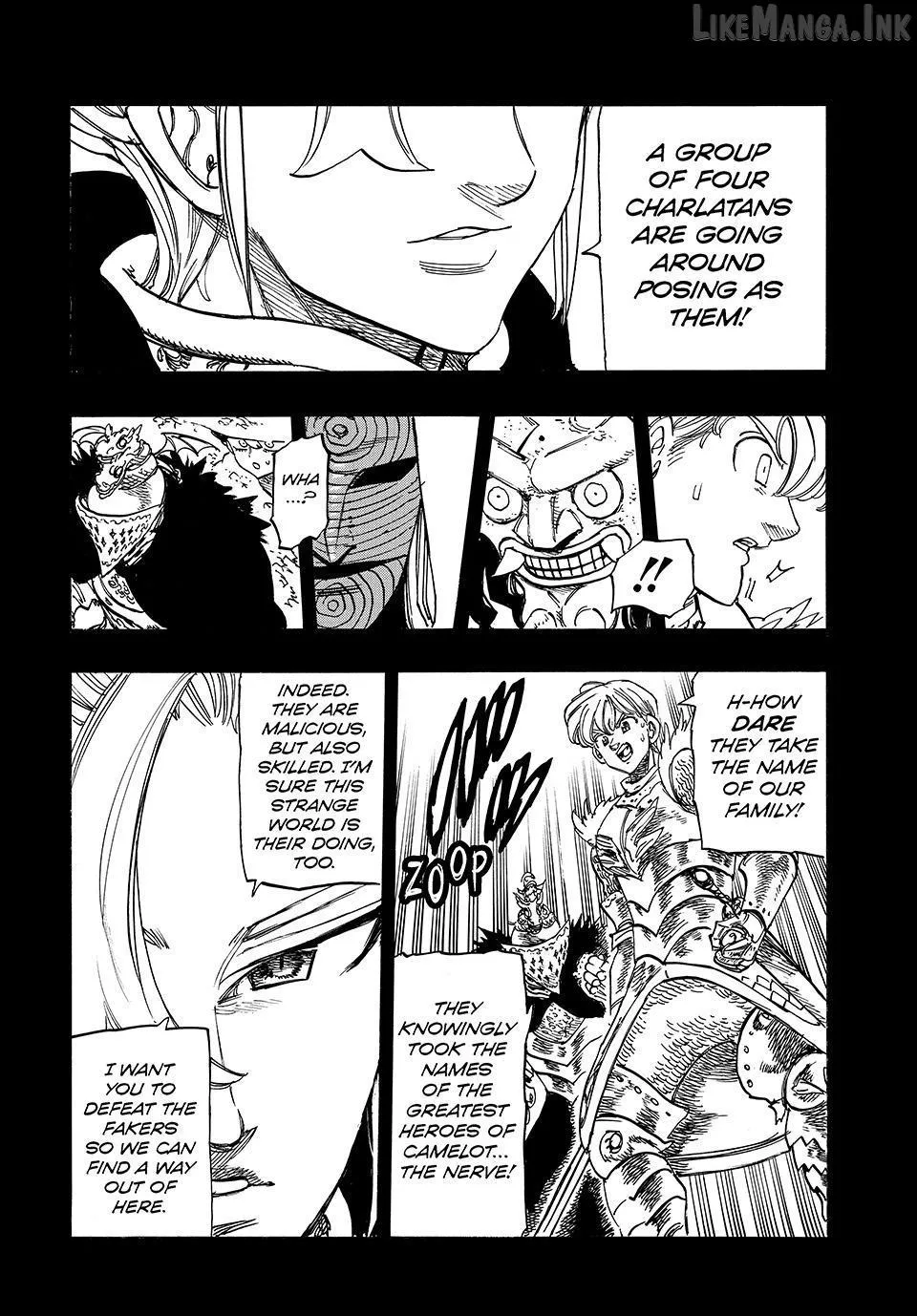 Mokushiroku no Yonkishi Chapter 246 page 4 - 