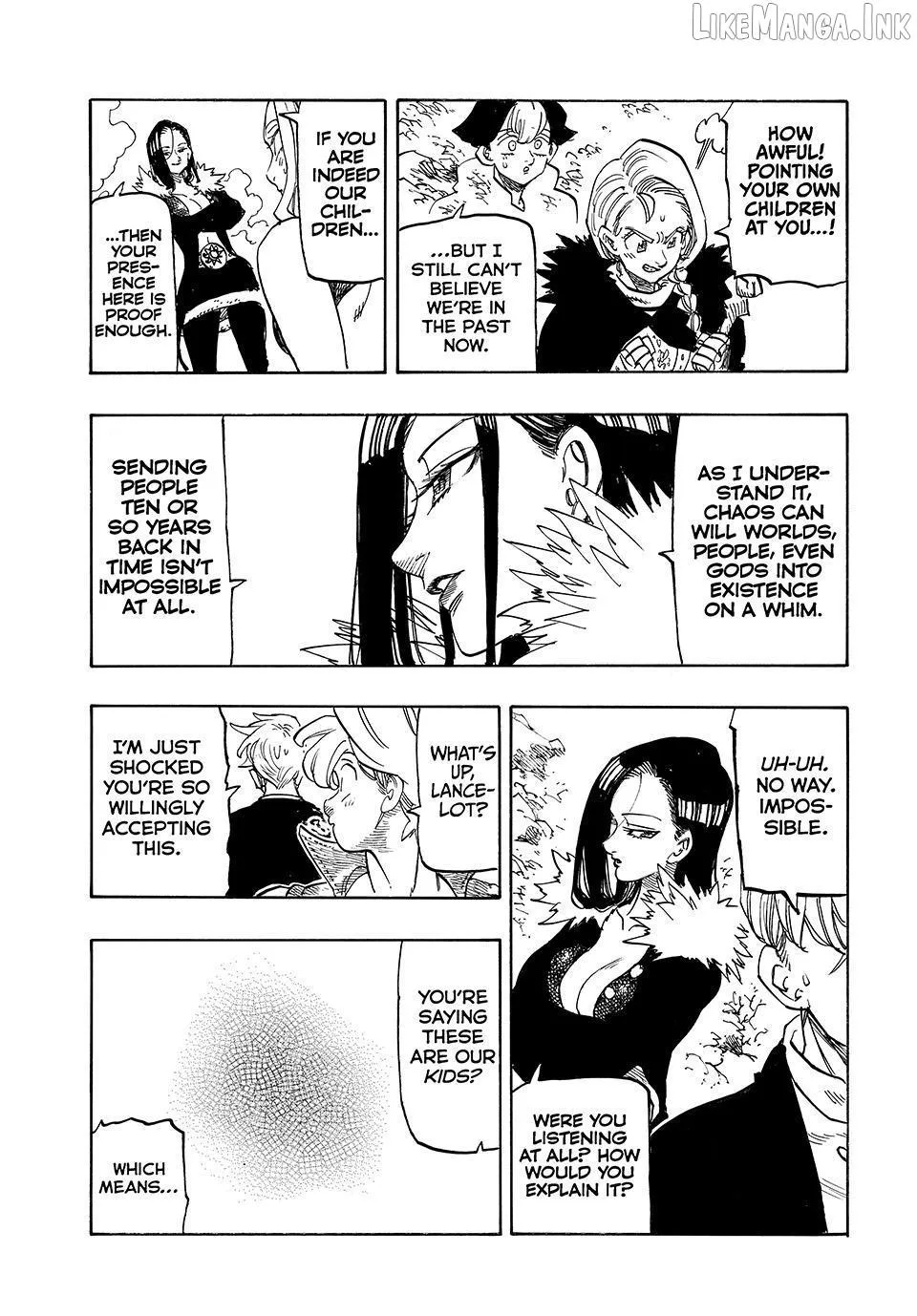 Mokushiroku no Yonkishi Chapter 246 page 7 - 