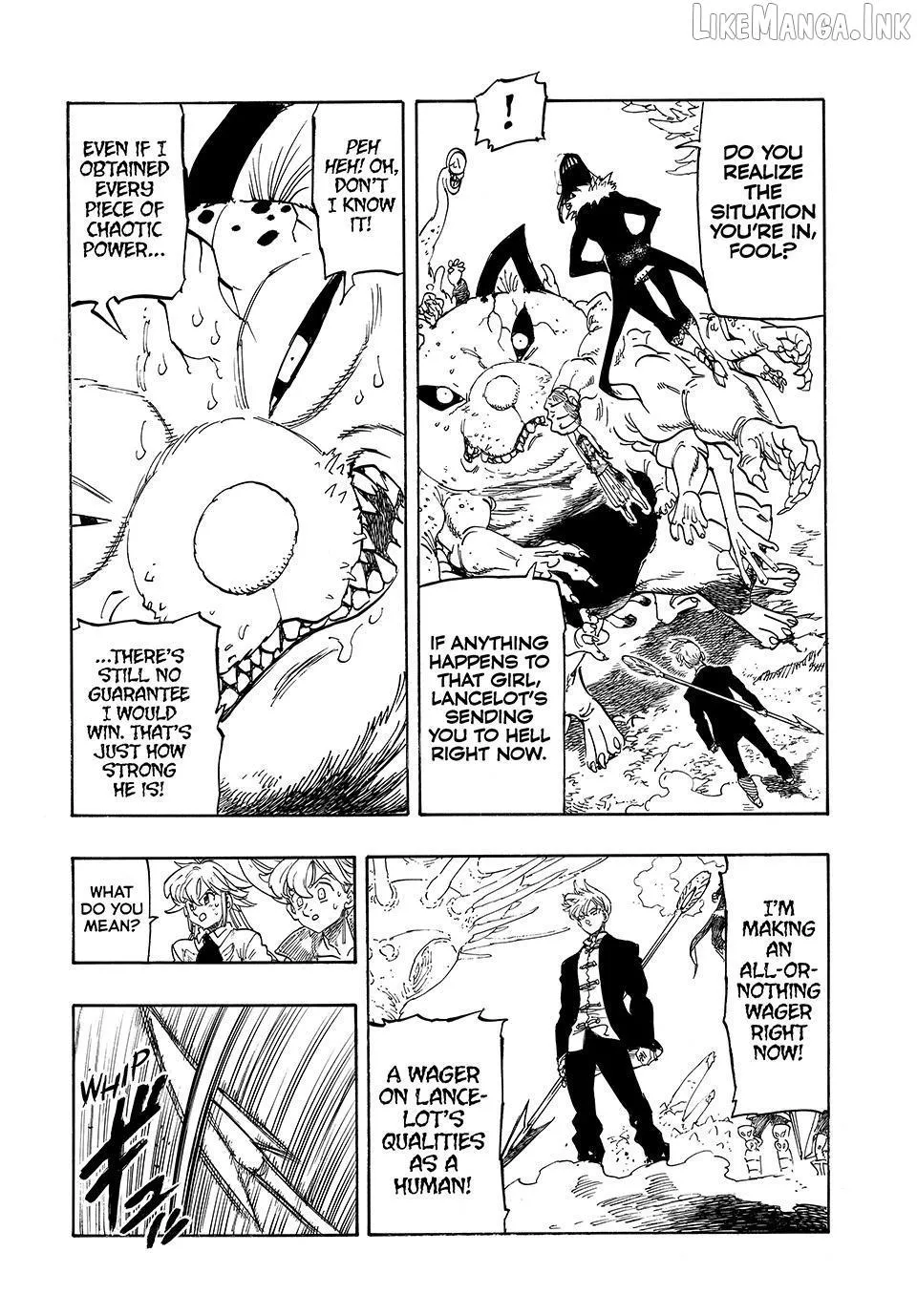 Mokushiroku no Yonkishi Chapter 247 page 6 - 