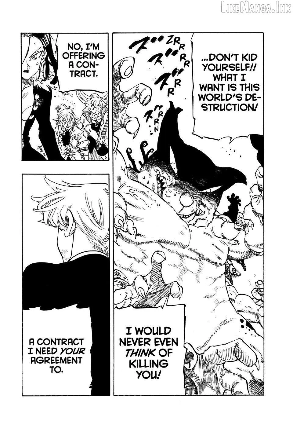 Mokushiroku no Yonkishi Chapter 247 page 8 - 