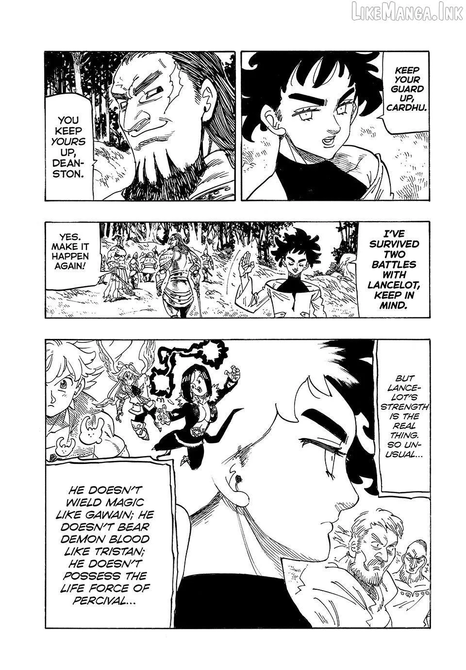 Mokushiroku no Yonkishi Chapter 250 page 6 - 