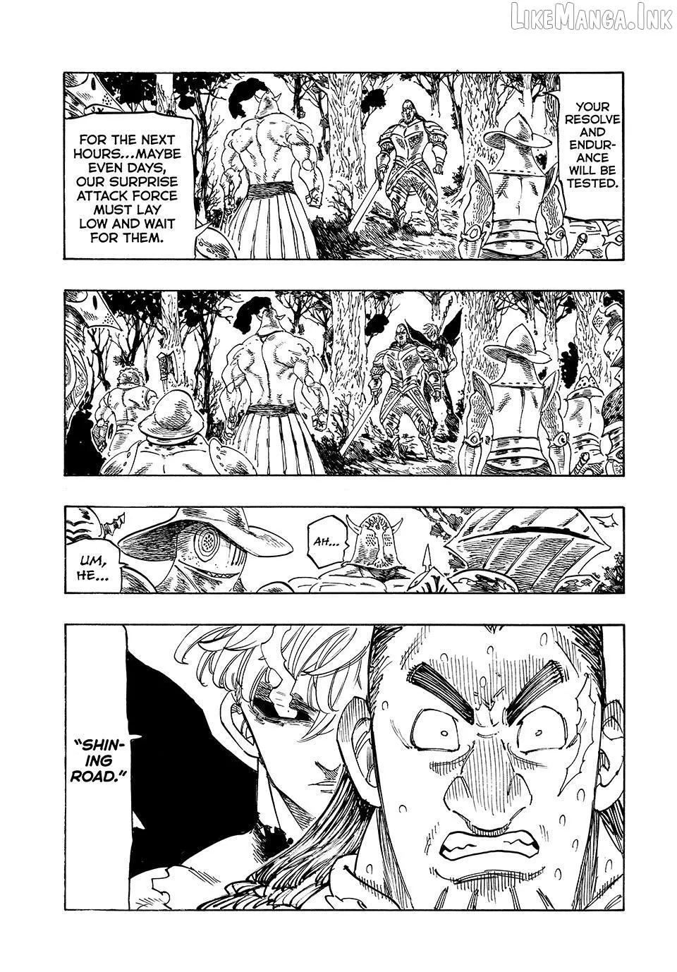 Mokushiroku no Yonkishi Chapter 250 page 8 - 