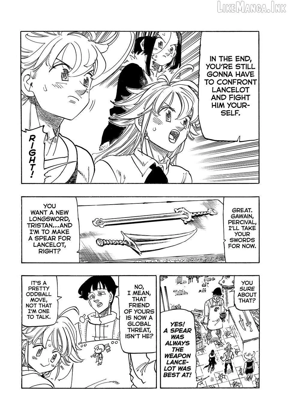 Mokushiroku no Yonkishi Chapter 253 page 4 - 