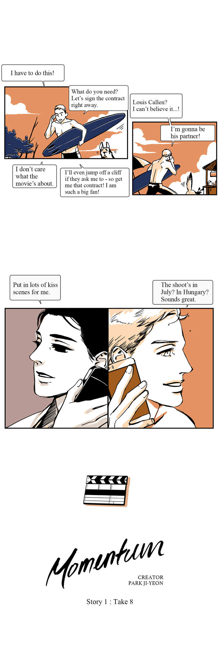 Read Momentum chapter 0 image 3 on Lezhin