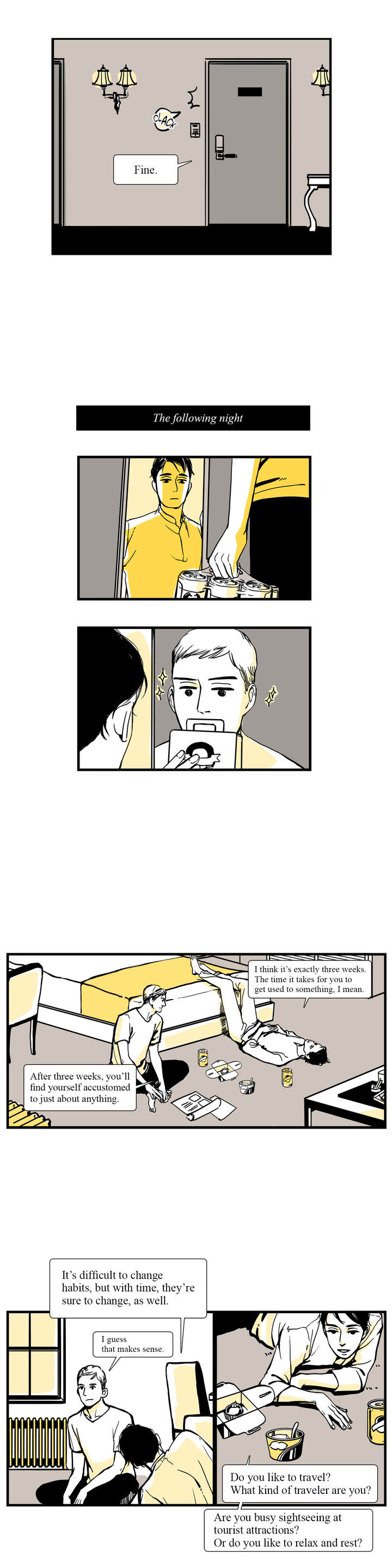 Read Momentum chapter 1 image 5 on Lezhin
