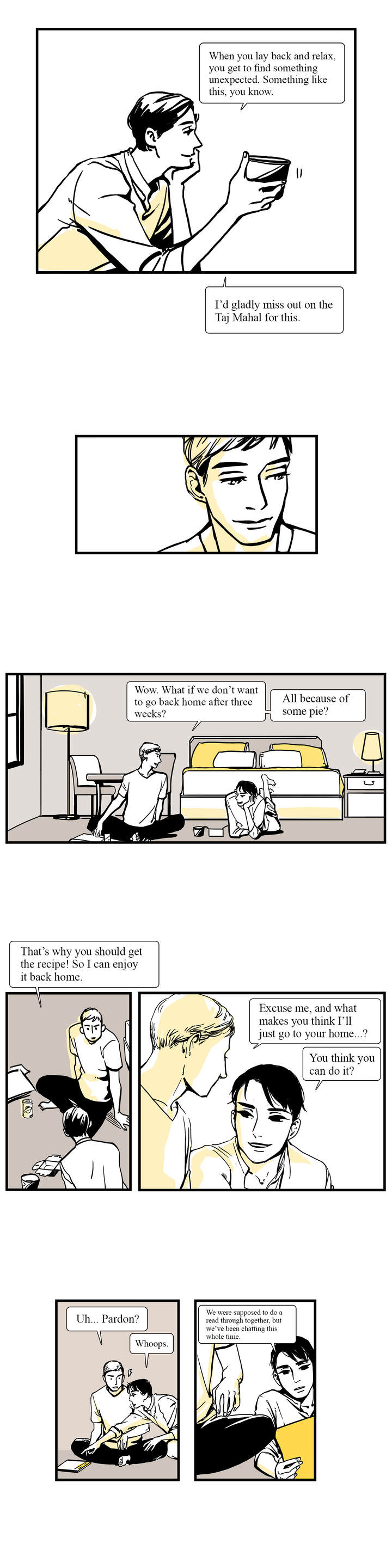 Read Momentum chapter 1 image 7 on Lezhin