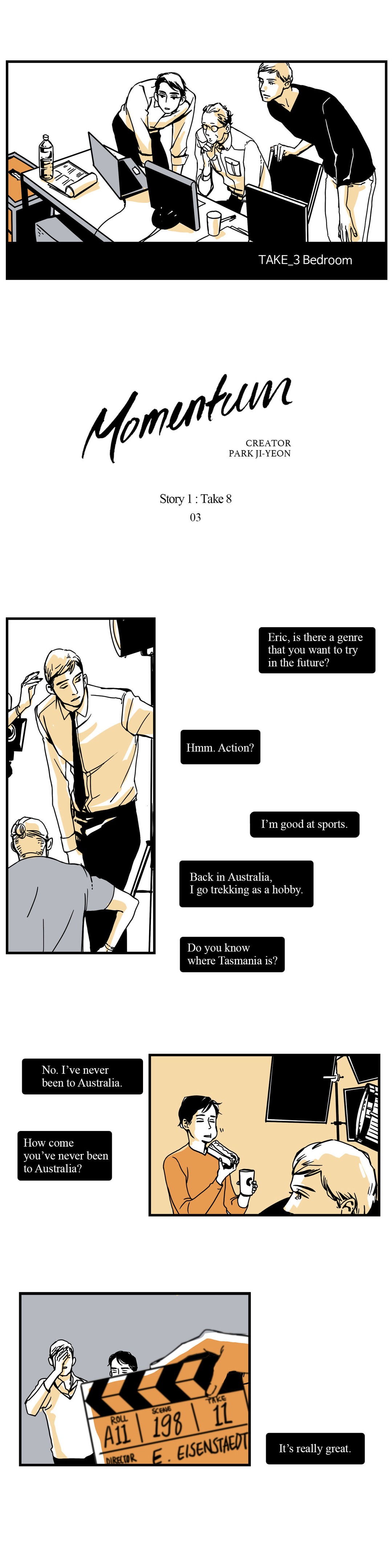 Read Momentum chapter 3 image 0 on Lezhin