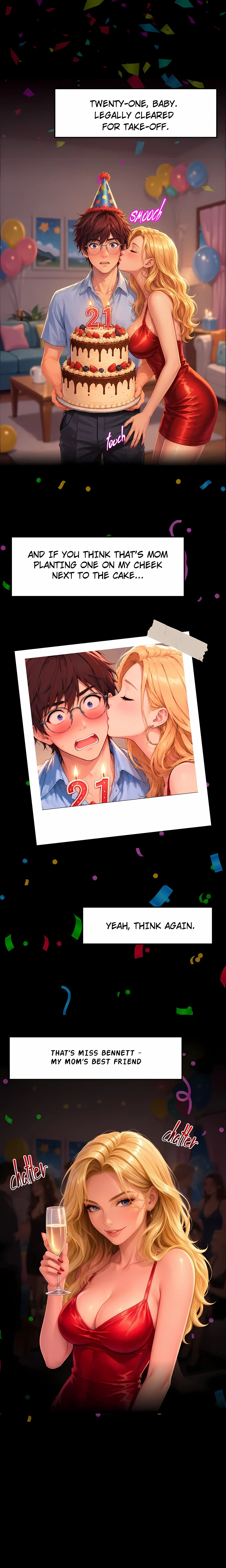 Read Mom’s wild friend chapter 1 image 0 on Lezhin