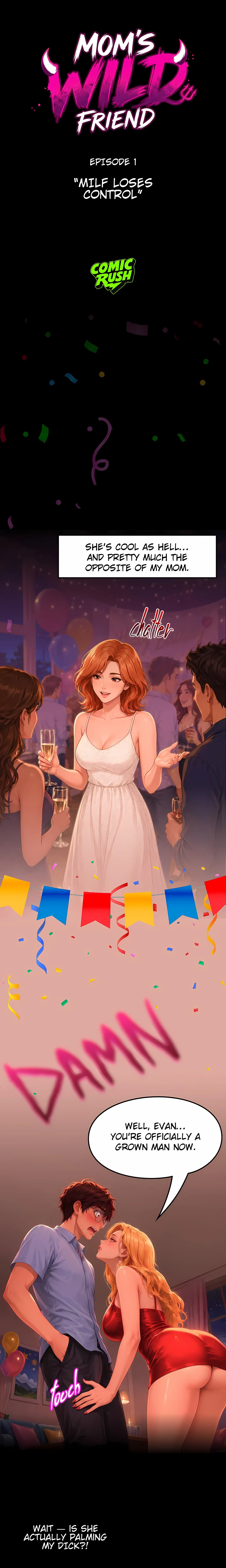 Read Mom’s wild friend chapter 1 image 1 on Lezhin