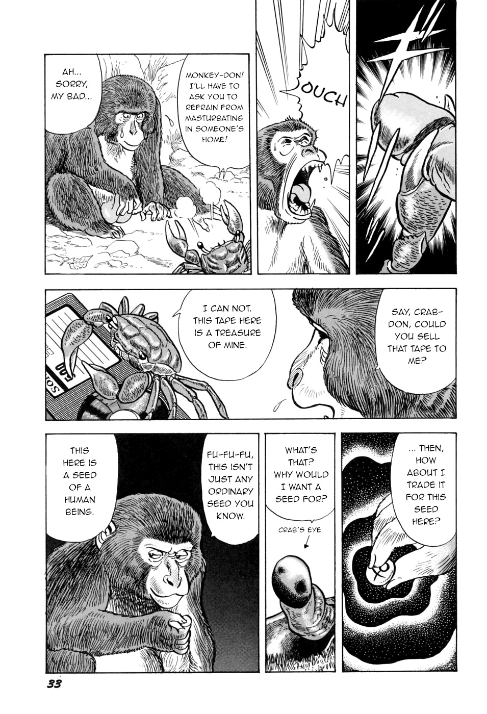 Read Monkey & Crab Battle chapter 1 image 2 on Lezhin