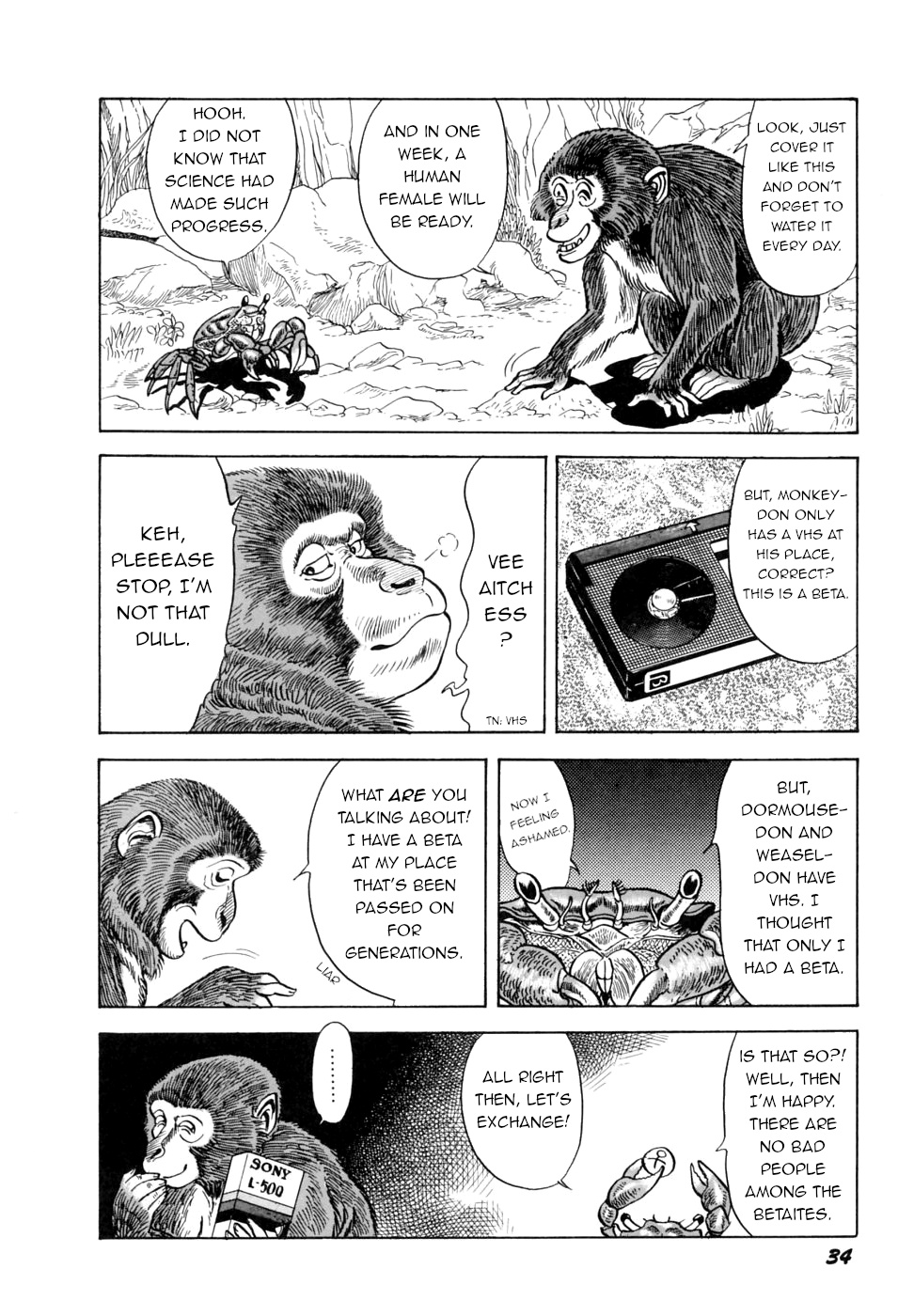 Read Monkey & Crab Battle chapter 1 image 3 on Lezhin