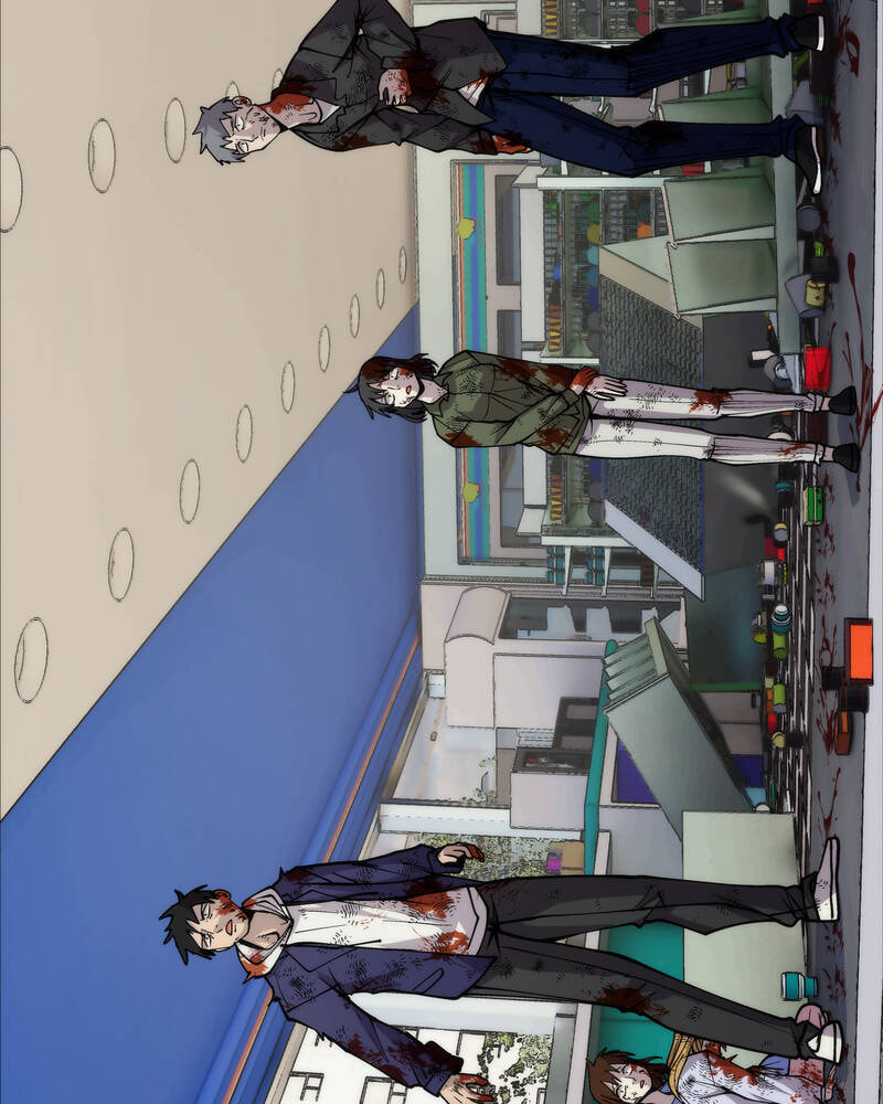 Read Monochrome Days chapter 54 image 124 on Lezhin