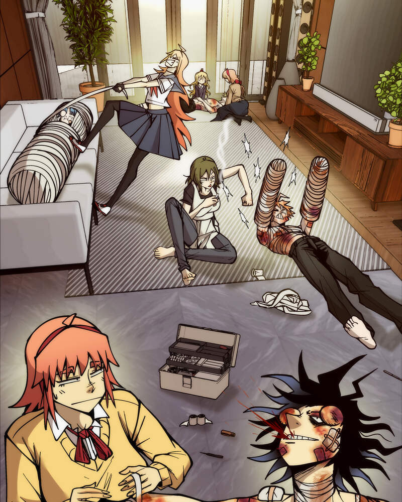 Read Monochrome Days chapter 57 image 9 on Lezhin