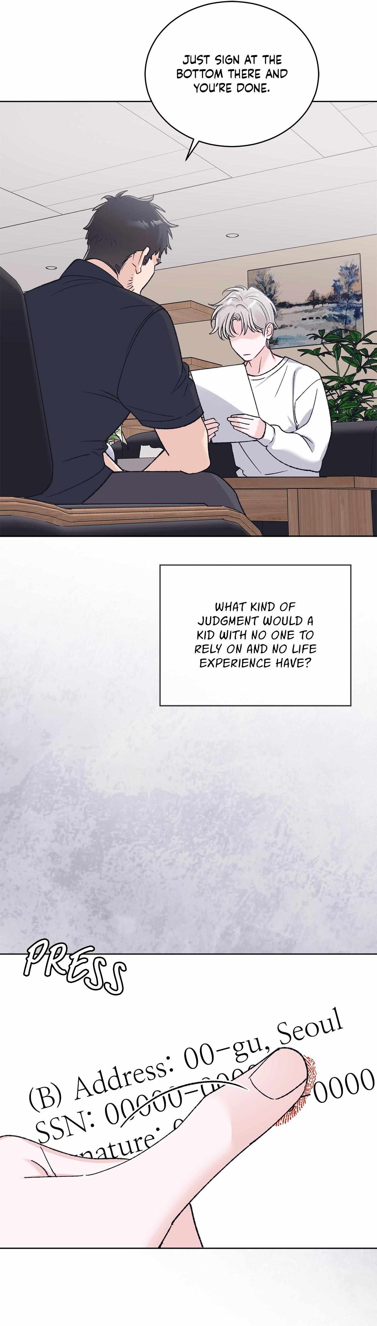 Read Monochrome Rumor chapter 128 image 24 on Lezhin