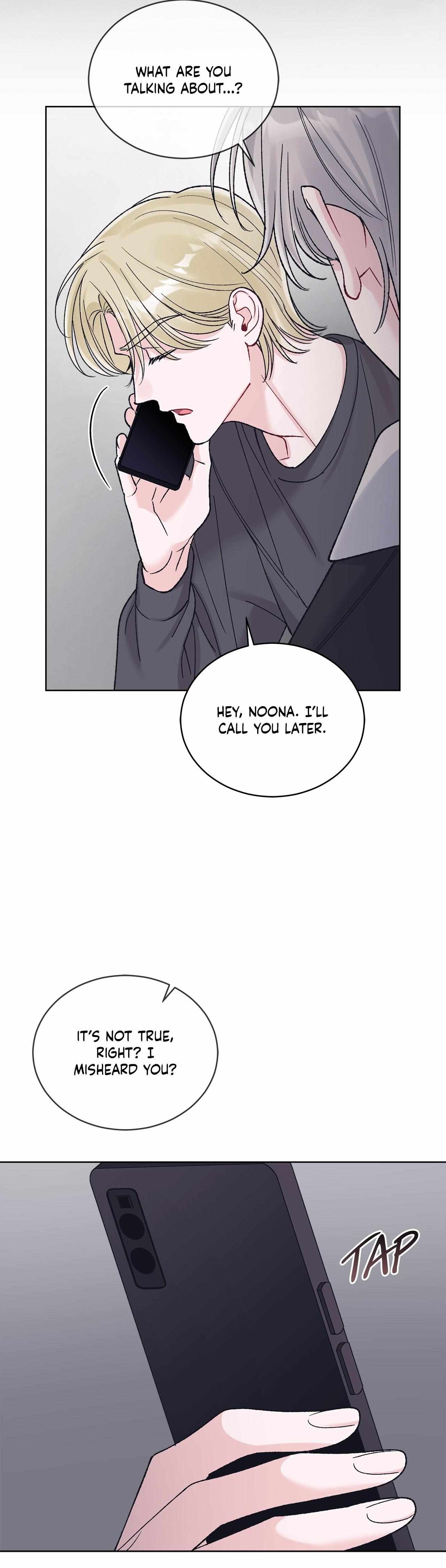 Read Monochrome Rumor chapter 128 image 3 on Lezhin