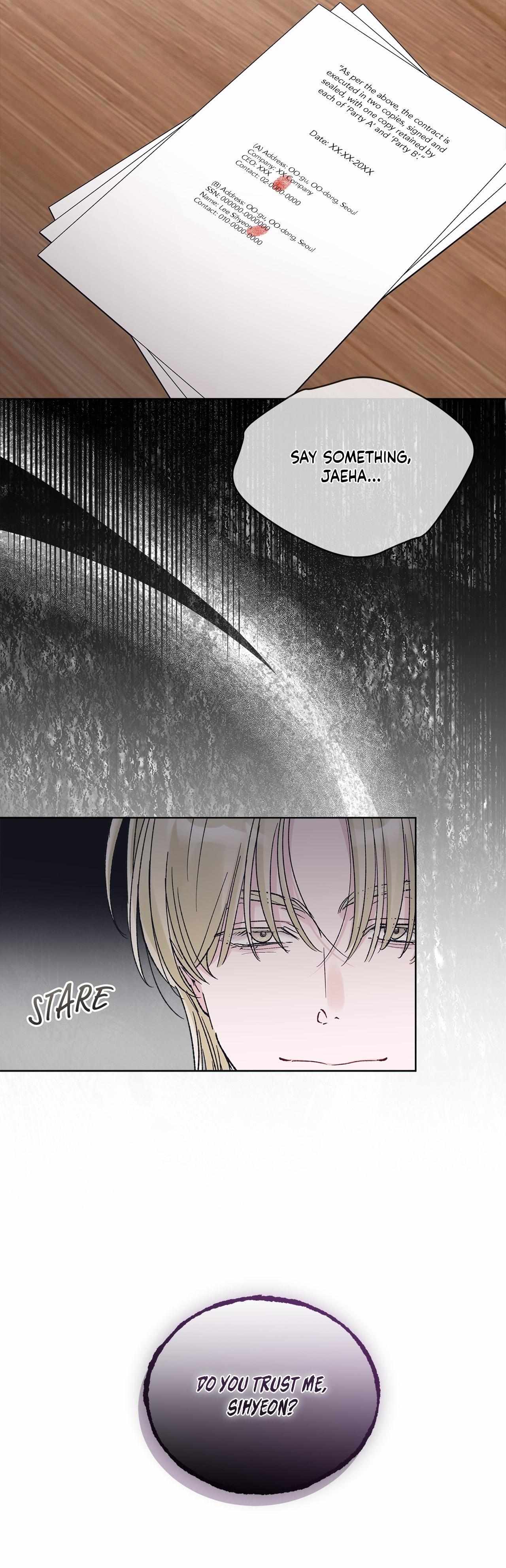 Read Monochrome Rumor chapter 128 image 32 on Lezhin