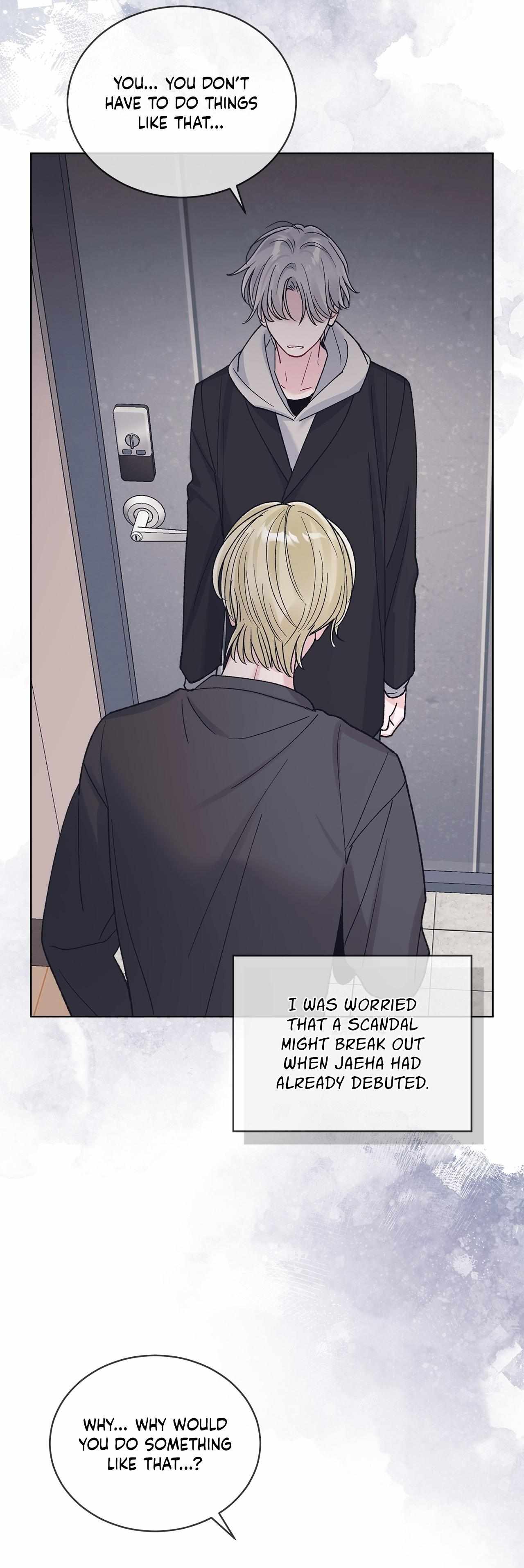 Read Monochrome Rumor chapter 128 image 5 on Lezhin