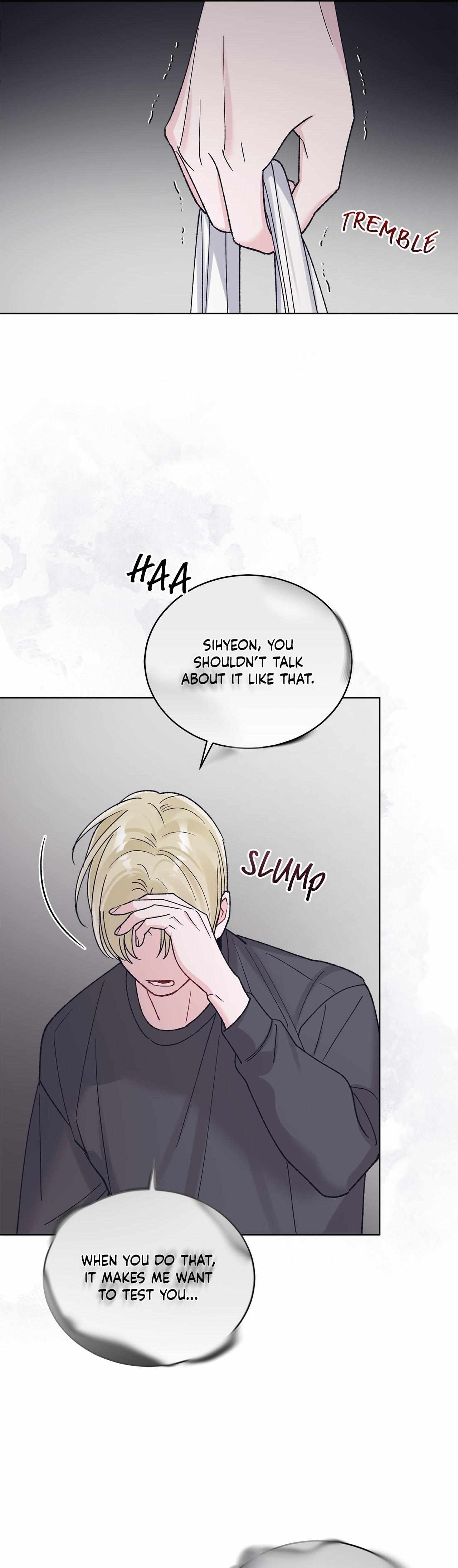 Read Monochrome Rumor chapter 128 image 6 on Lezhin