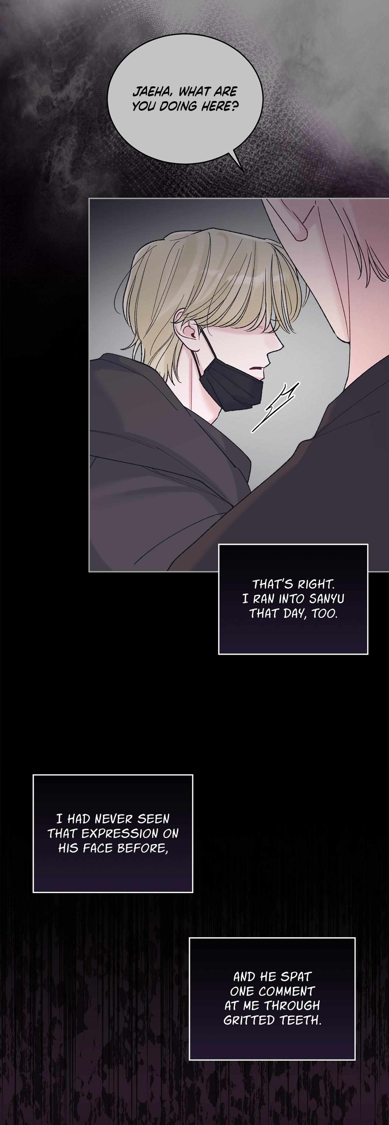 Read Monochrome Rumor chapter 130 image 35 on Lezhin