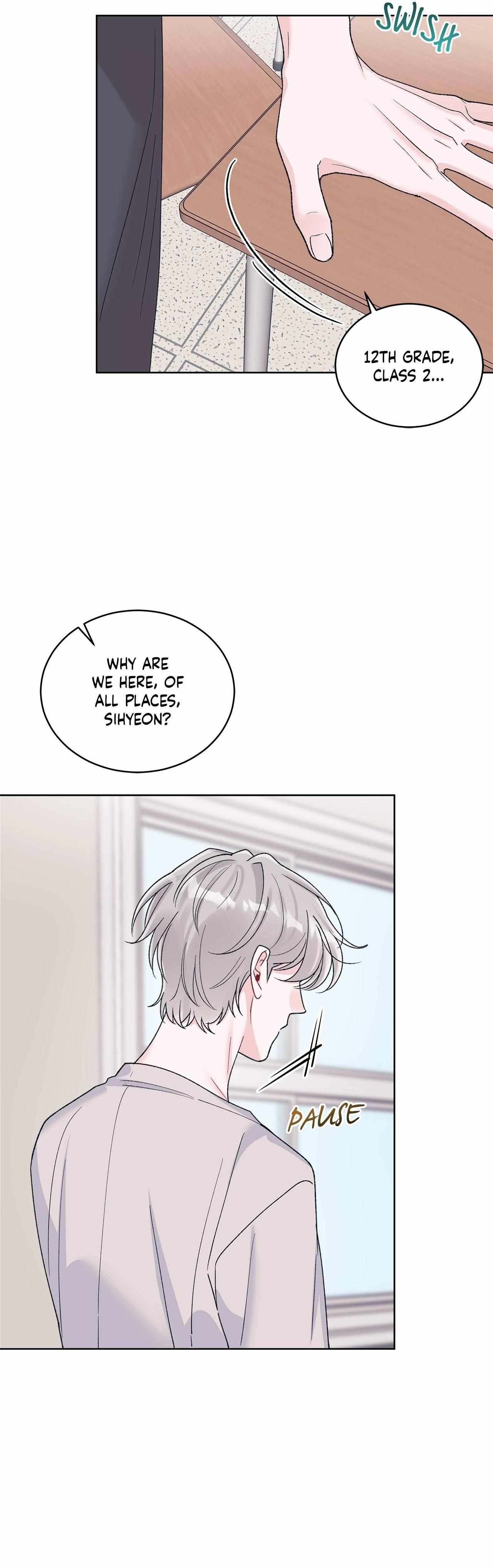 Read Monochrome Rumor chapter 131 image 12 on Lezhin