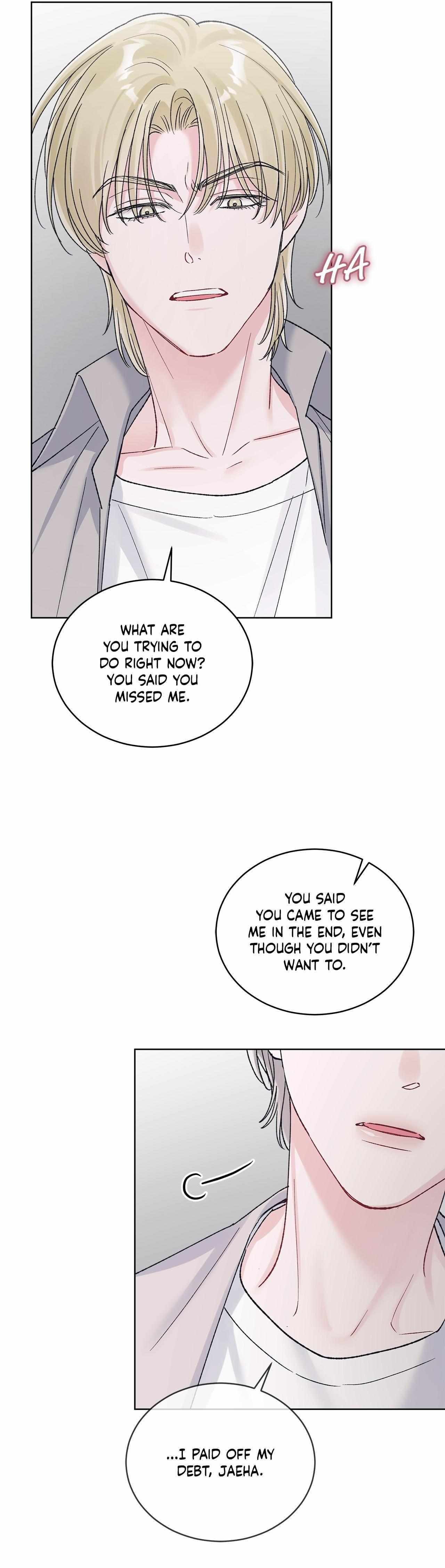 Read Monochrome Rumor chapter 131 image 32 on Lezhin