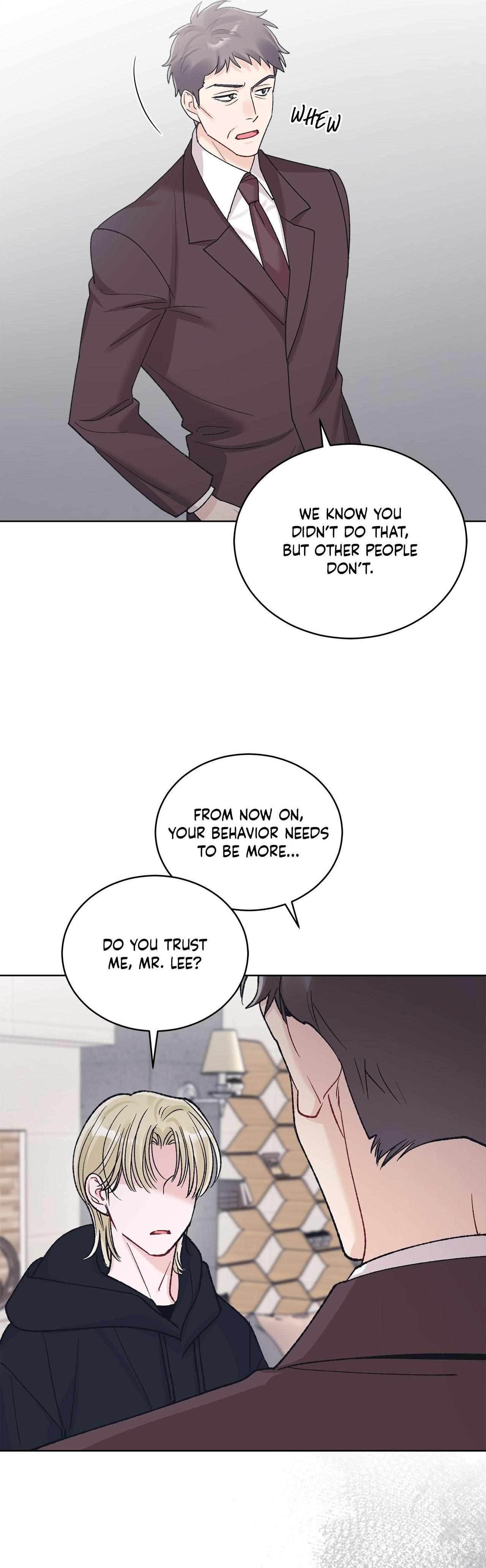 Read Monochrome Rumor chapter 133 image 31 on Lezhin