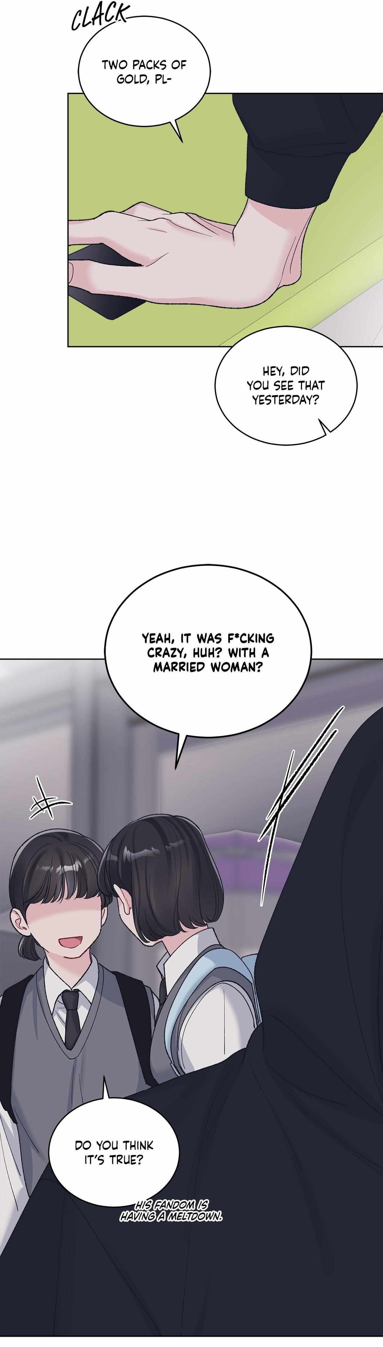 Read Monochrome Rumor chapter 133 image 36 on Lezhin