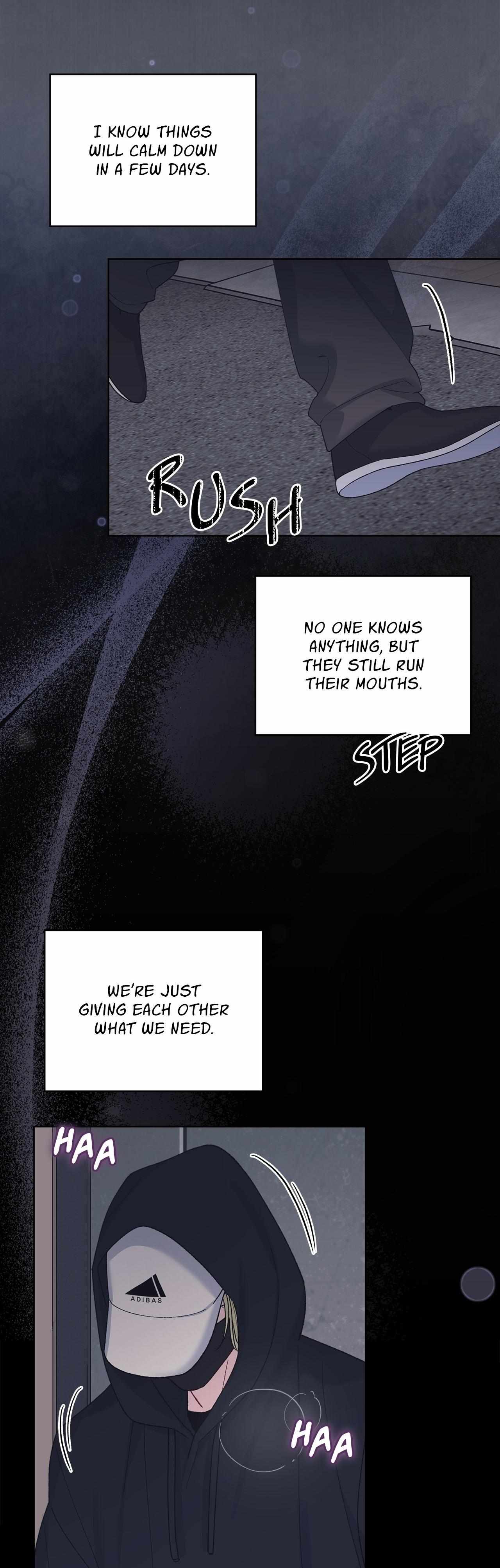 Read Monochrome Rumor chapter 133 image 39 on Lezhin