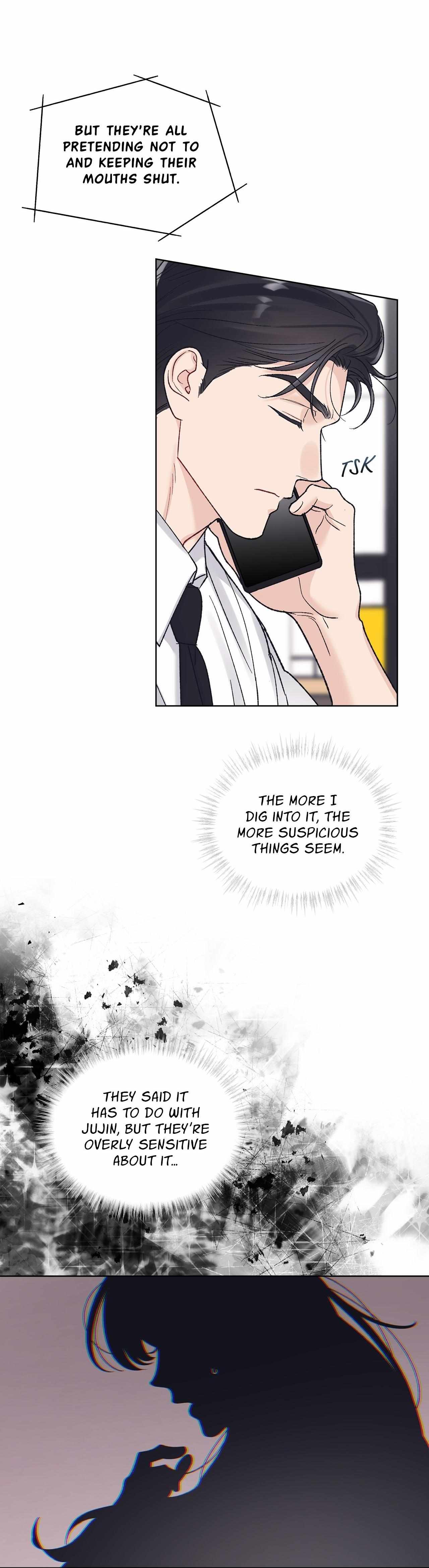 Read Monochrome Rumor chapter 135 image 22 on Lezhin
